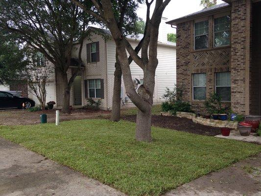 Sod installation