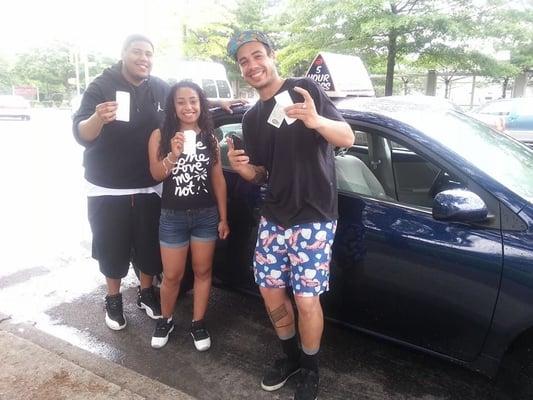 More happy students who got their license through JayJay Driving School.