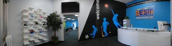 Lobby Area - Greeting Room at our New Kierland Sports Center.