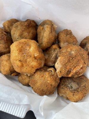 Fried mushrooms