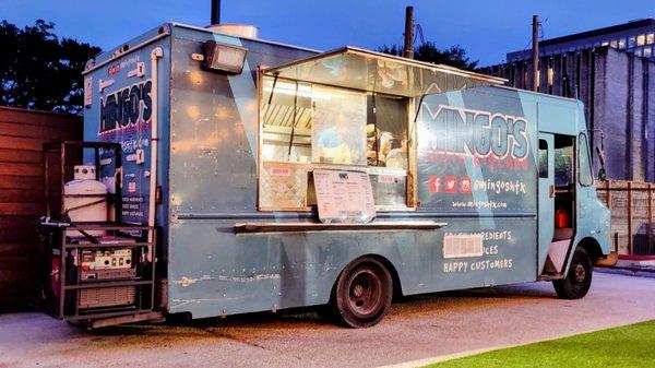 Mingo's food truck.