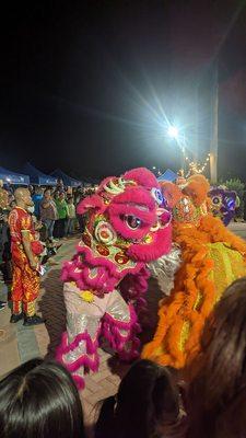 Dance of the dragons in Wellington, Florida