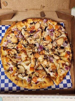 Garlic Chicken Pizzatwist