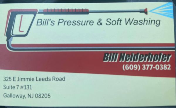 Bill’s Pressure & Soft Washing