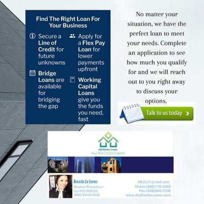 WWW.ABJREALTYLOANS.COM