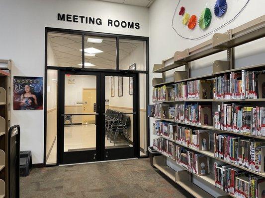 Meeting Room Doors and Adult Graphic Novels