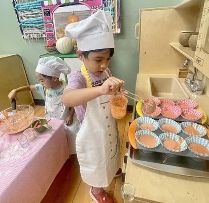 Baker's Pumpkin Muffins Day at Dream-I!