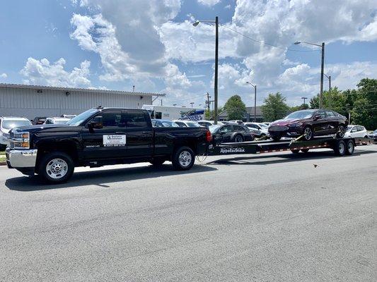 2018 Ford Fusion transported from Manassas VA to Raleigh NC.