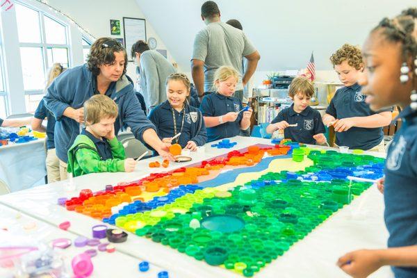 The Art Museum has an extensive KidsArt program with classes for students 3-18, summer camps, community groups and more!