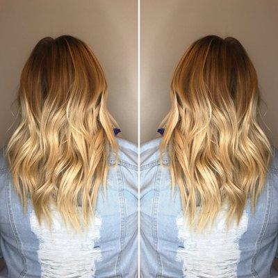 Blonding Balayage