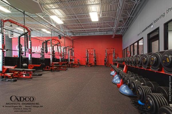 D1 Sports Training Weight Room