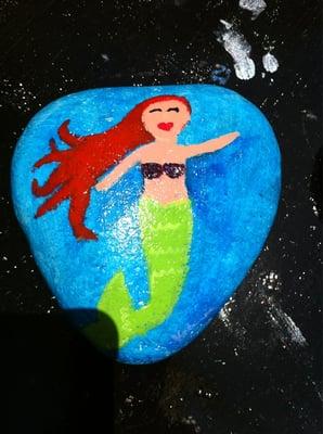 Mermaid rock by Sarah