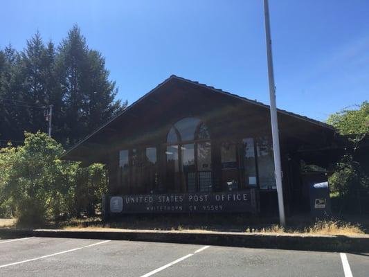 Super cute, old post office in Whitethorn.