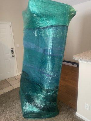 Shrink wrapped and Blanket wrap for ultimate protection!!