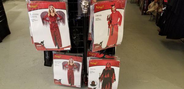 More devil costumes at Spirit Halloween in Bay Ridge.