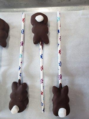 Our Dark Chocolate Bunny Peeps for Easter!