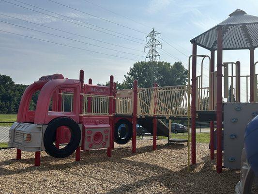 Firetruck playscape