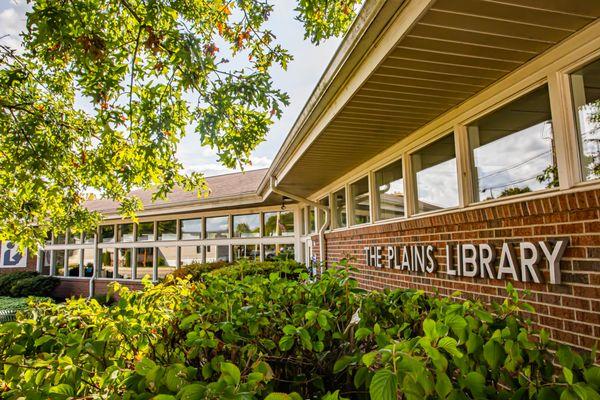 The Plains Public Library in The Plains Ohio. One of seven branches in the Athens County Public Library system.