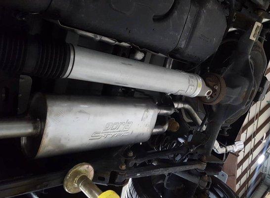 Borla S-Type performance exhaust installation