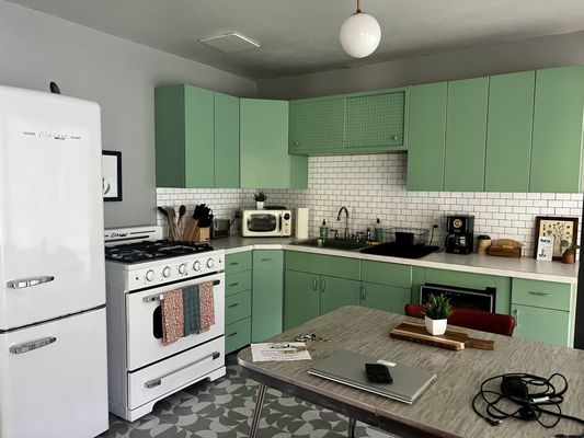 Kitchen in the extended stay