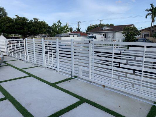 Modern Fence