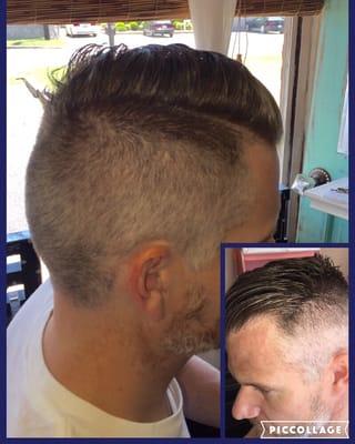 Very textured men's cuts