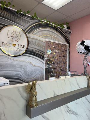 beautiful front desk