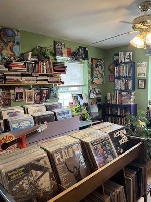 More records inside the store