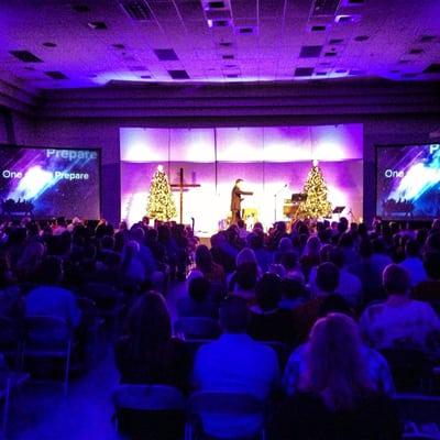 One of the 3 Christmas Eve services from 2013