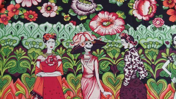 100% Cotton Frida Print