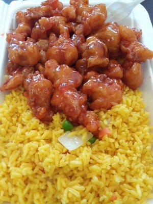 Orange chicken