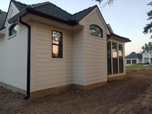 New Gutters on the side of my house