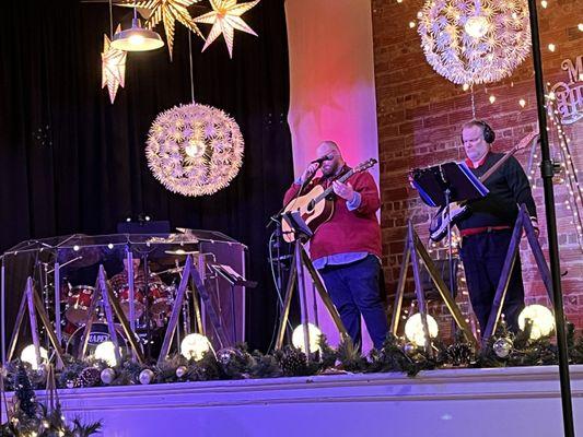 Christmas Eve worship band