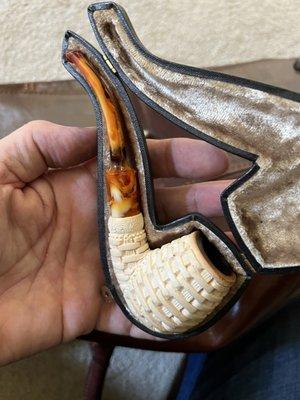 Meerschaum pipe from Beverley Cigar Store