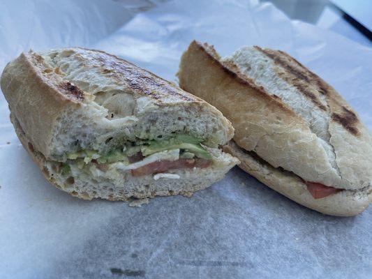 Caprese Avocado Sandwich