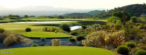 Beautiful Las Sendas Golf Course. Resort style living in Mesa, AZ.