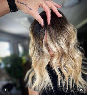 Blonde Ombré