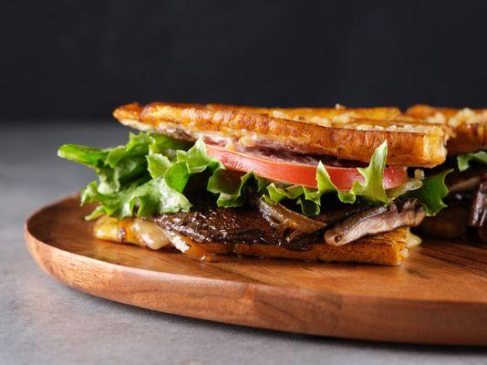 Veggie option: Portobello Mushroom Jibarito