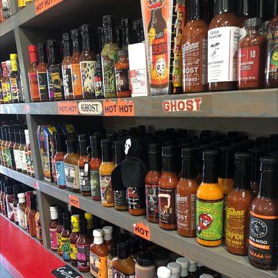 Hot sauce extravaganza!