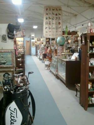 Inside Auntie's Antique Mall