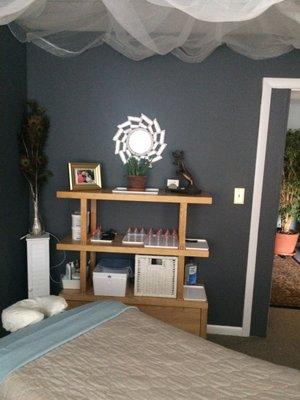 one of SOL's massage therapy suites