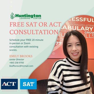 Prepare for success with a FREE SAT/ACT consultation! Our test prep experts provide personalized strategies to boost scores!