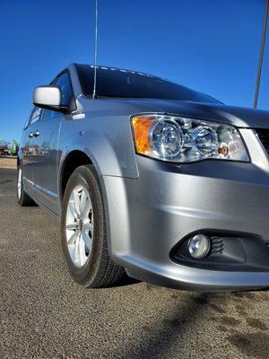 Vehicles are kept clean inside and out at all times.