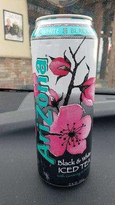 Arizona black & white iced tea