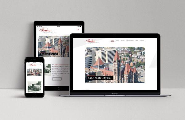 Website design for Imbus Roofing