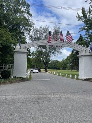 Grand Beach arch