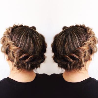 Crown braid by Jenna