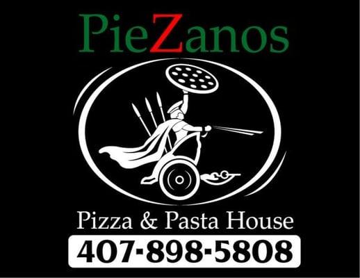 Nice logo! I like the pizza carrying Gladiator. They also have a Gladiator pizza on the menu. (my design)