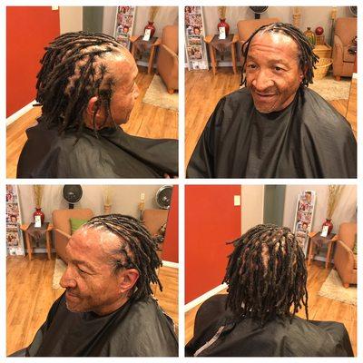 Loc Re-twist by William-Book Your Appt Via: www.StyleSeat.com/WilliamDemps