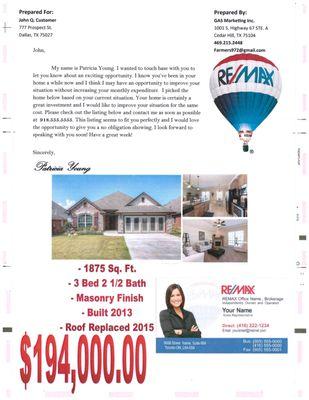 Real Estate Mailer